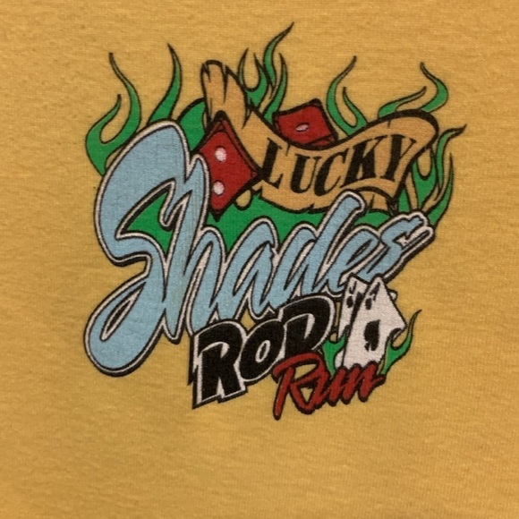 Lucky Shades Rod Run Biker Poker Run Retro Y2K Rockabilly Pin-Up 50s Vibes Small - Picture 2 of 6